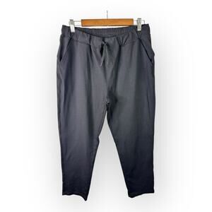Yogipace Womens size Large Nylon Yoga Hiking Pants Black Elastic Waist